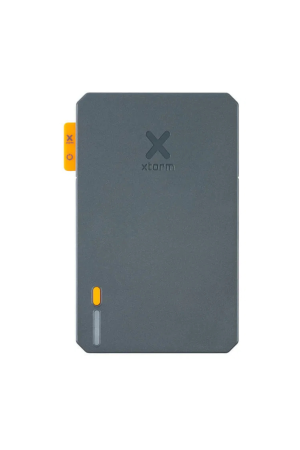 Xtorm Essential Power Bank XE1051 – 5000mAh Portable External Battery with 12W USB-C & USB-A Outputs, Compact Charger for iPhone & Samsung (Grey)