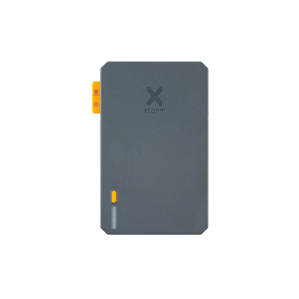 Xtorm Essential Power Bank XE1051 – 5000mAh Portable External Battery with 12W USB-C & USB-A Outputs, Compact Charger for iPhone & Samsung (Grey)