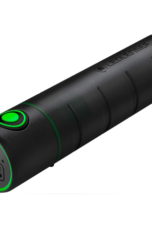 Ledlenser Flex3 External Battery Charger – Removable 18650 Lithium Battery, Fast Charging, Rugged Housing with IP65 Dust, Water & Short-Circuit Protection